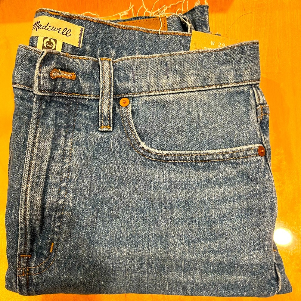 NWT… Madewell Jeans, Size 29